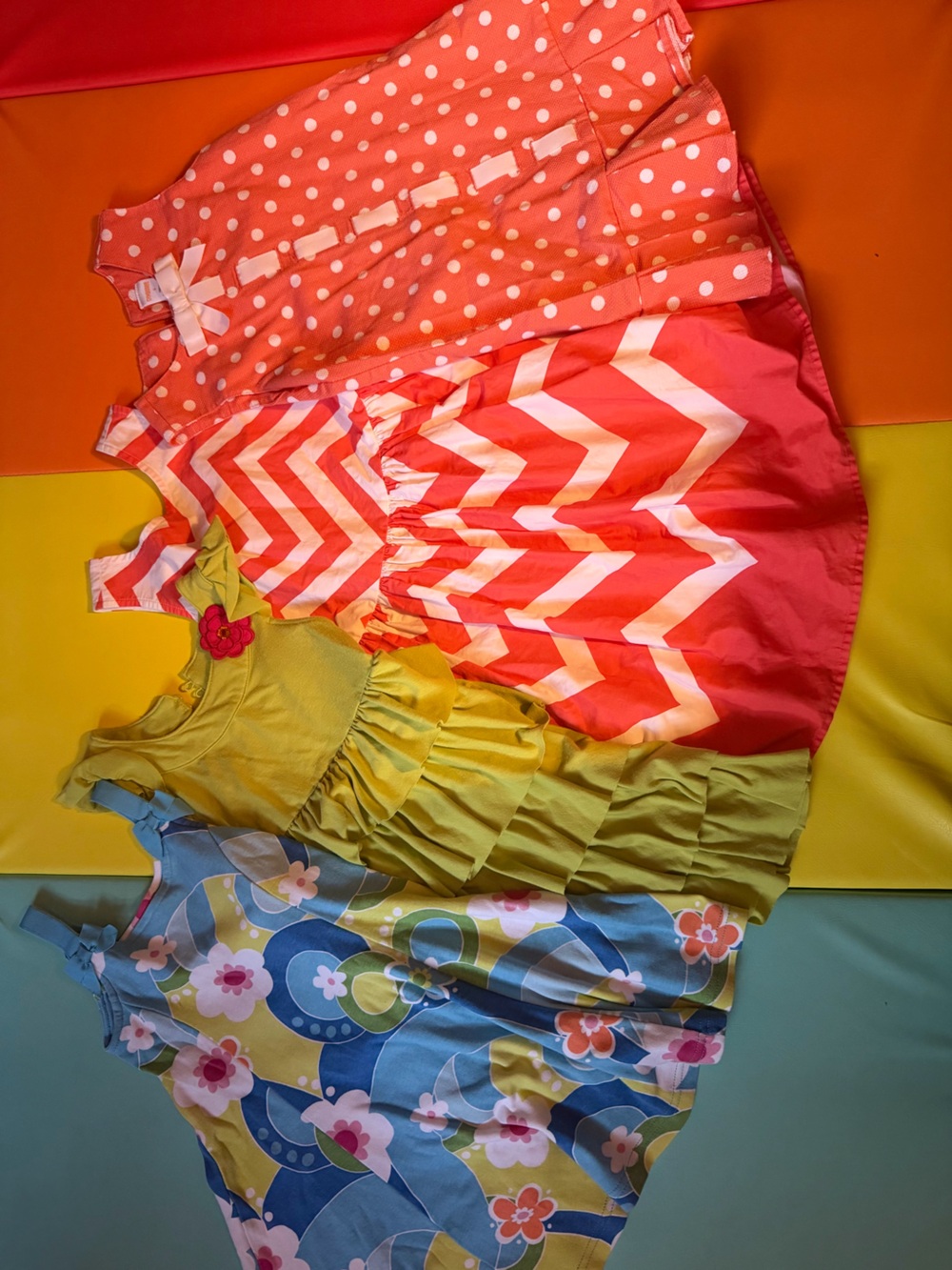 Bundle of girls Gymboree summer dresses
